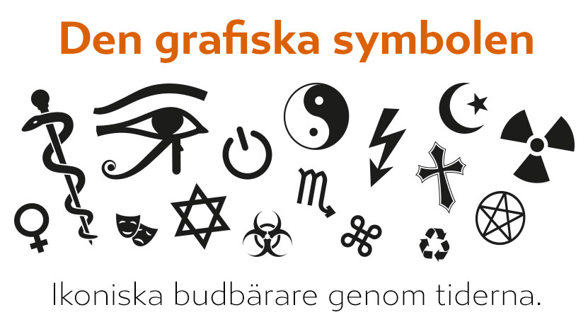 Grafiska symboler Åtta.45 Tryckeri