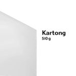 510g Cardboard Sign | Åtta.45 Print Shop