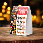 Table Tent Menu | Åtta.45 Print Shop