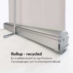 Rollup recycled Ätta45 reuse environmentally friendly