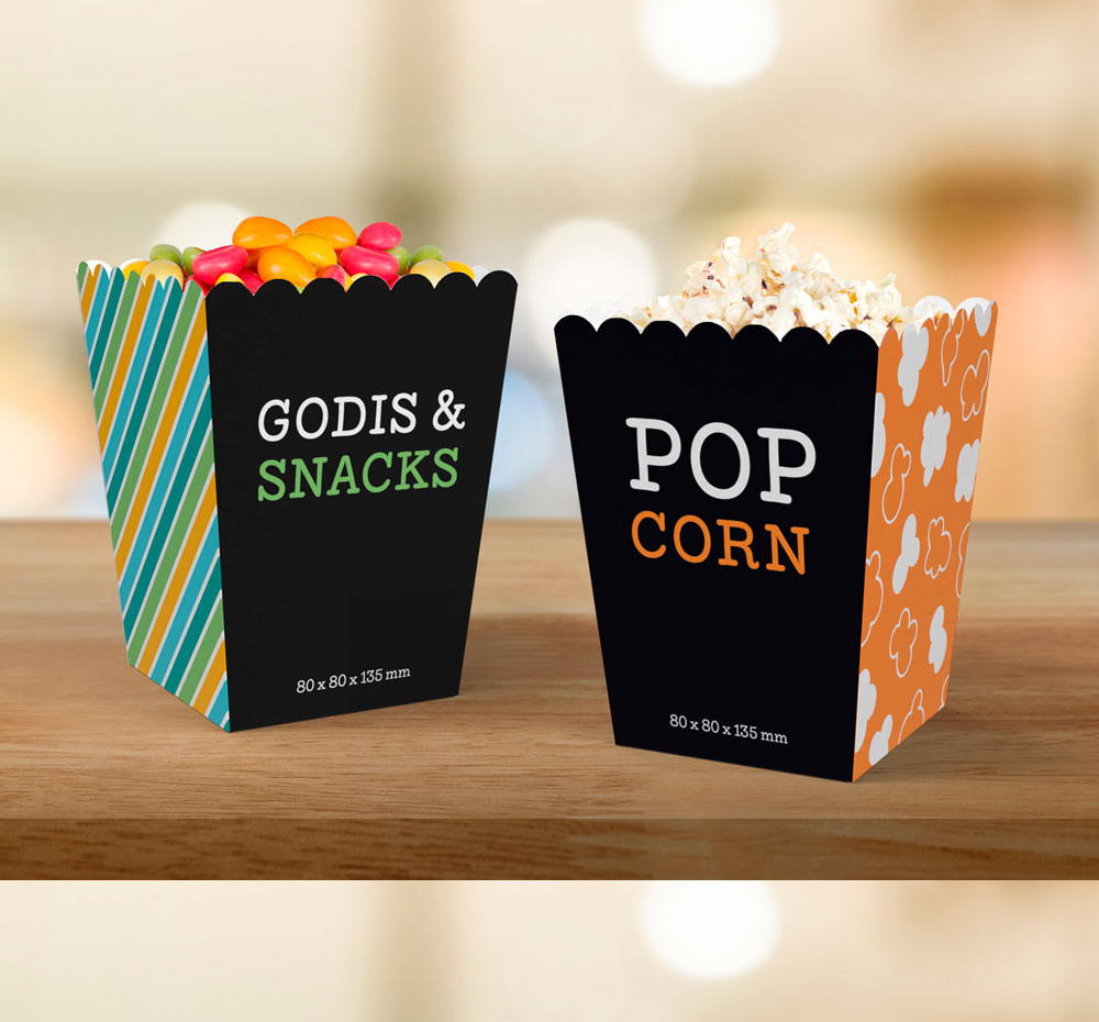 Popcorn Cup – Åtta45 E-shop – Packaging