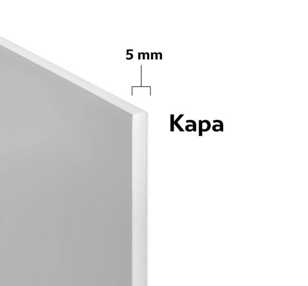 Kapa 5 mm skylt Åtta.45 Tryckeri