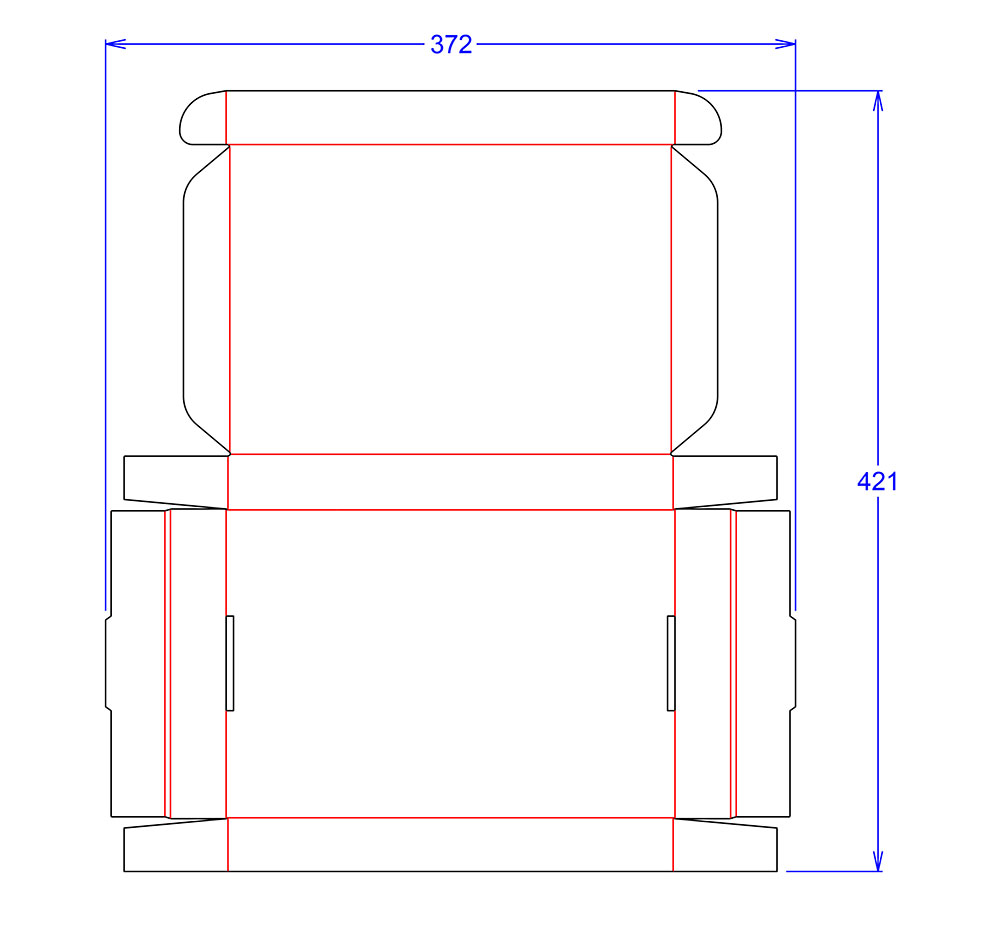 Brevförpackning brevkuvert Åtta45 Print förpackning