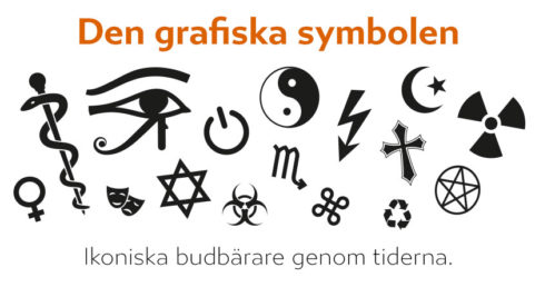 Grafiska symboler Åtta.45 Tryckeri