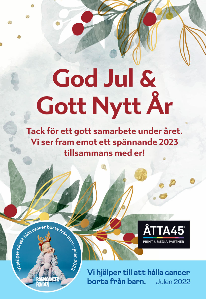 Åtta45 Print Media God Jul