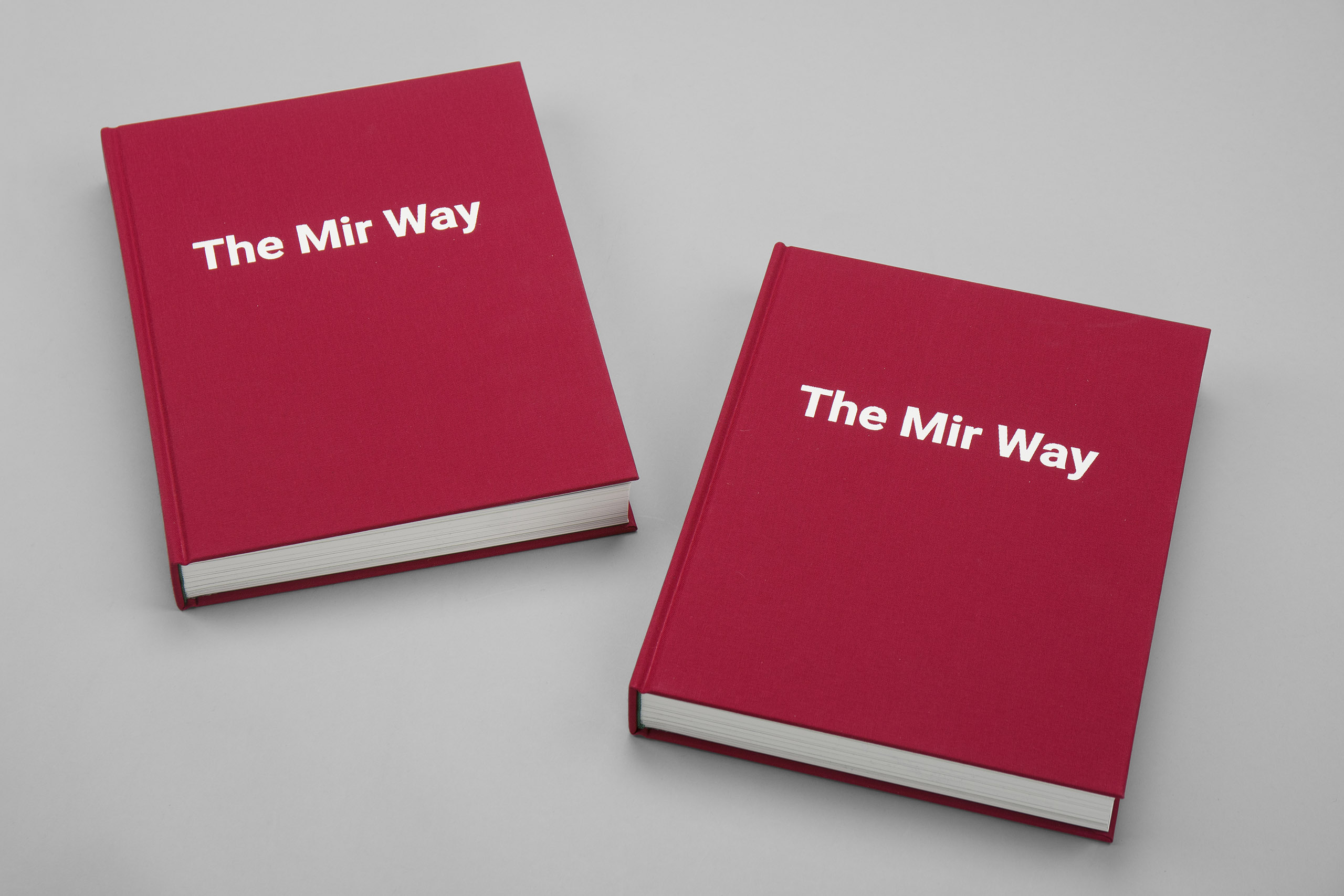 [裁断済]The Mir Way The Mir Way – Framgångsrikt tryckeri i Stockholm, Sverige | Åtta45