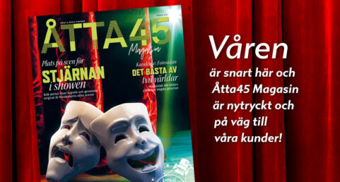 Åtta45 Magasin vår 2023 front