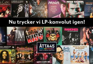 Åtta45 Print LP Konvolut vinylskiva Pitch beats