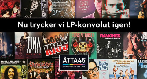 Åtta45 Print LP Konvolut vinylskiva Pitch beats