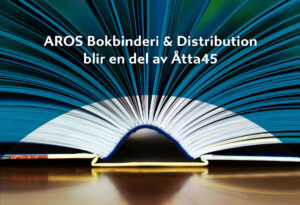 Åtta45 Aros bokbinderi efterbehandling bok hårdpärm