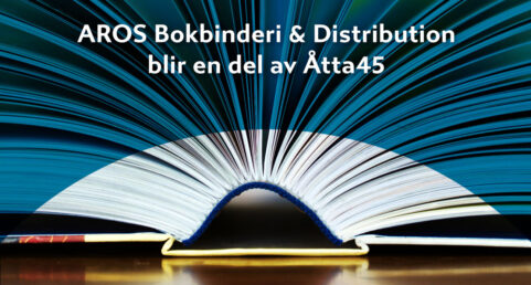 Åtta45 Aros bokbinderi efterbehandling bok hårdpärm