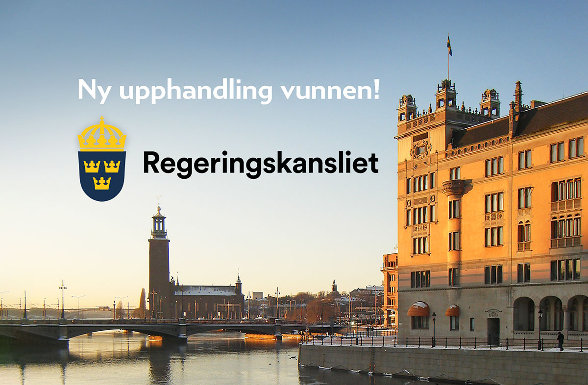 Åtta45 Regeringskansliet upphandling regeringen